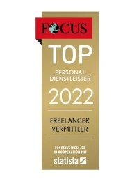 Focus Auszeichnung Top Personaldienstleister 2022