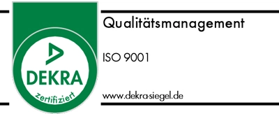 Siegel ISO 9001 Zertifizierung